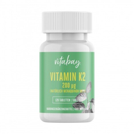 Vitabay Vitamina K2 MK-7 200 mcg - 120 Tablete vegane